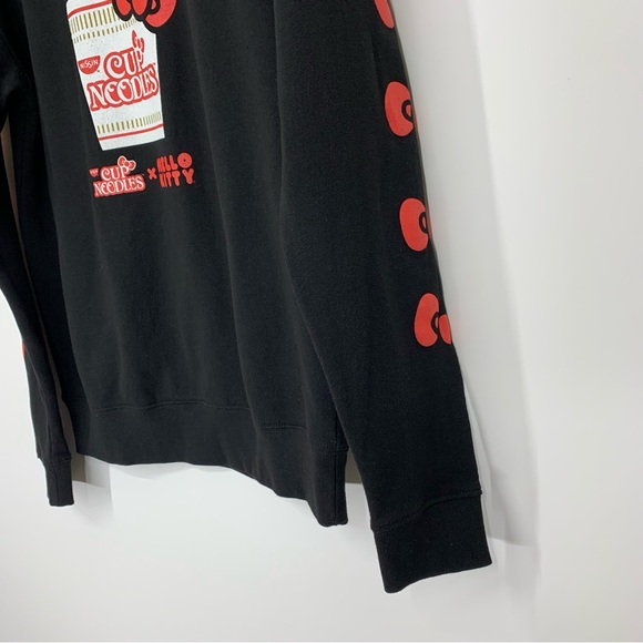 Ripple Junction Nissin Cup Noodles x Hello Kitty Collab Crew Neck Sweatshirt - Picture 7 of 16
